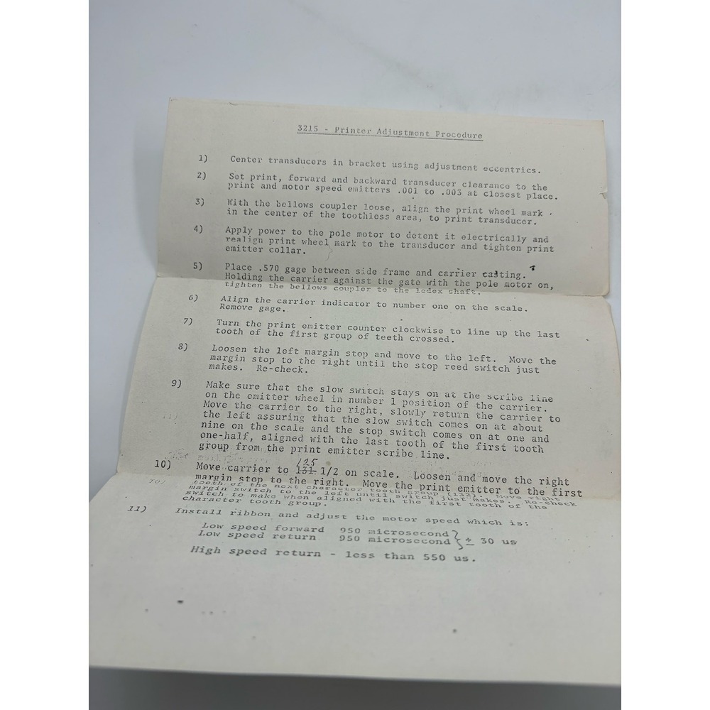 Vintage IBM Customer Engineering Reference Cards & Procedures Lot – 1960s - Picture 2 of 15